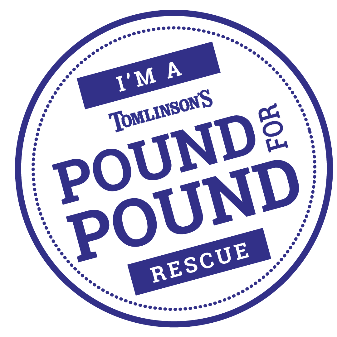 P4P Im a Pound4Pound Rescue Badge